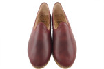 Mens Leather Shoes, Red Brown Genuine Leather Mens Shoe, Grounding Shoes, Zero Drop Shoes, Loafer Shoes,Flat Shoes,Mens Slip Ons Mens Leather Shoes, Red Brown Genuine Leather Mens Shoe, Grounding Shoes, Zero Drop Shoes, Loafer Shoes,Flat Shoes,Mens Slip Ons