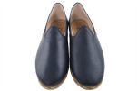 Mens Leather Shoes, Navy Blue Genuine Leather Mens Shoes, Grounding Shoes, Zero Drop Shoes,Loafer Shoes,Flat Shoes,Mens Slip Ons Mens Leather Shoes, Navy Blue Genuine Leather Mens Shoes, Grounding Shoes, Zero Drop Shoes,Loafer Shoes,Flat Shoes,Mens Slip Ons