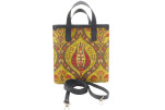 Genuine Lamb Leather Bag, Pistachio Green Morocco Pattern Fabric Womens Bag, ID KCYC01, Lamb Leather Bag, Sheep Skin Leather Bag Genuine Lamb Leather Bag, Pistachio Green Morocco Pattern Fabric Womens Bag, ID KCYC01, Lamb Leather Bag, Sheep Skin Leather Bag