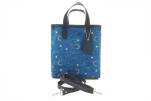 Genuine Lamb Leather Bag, Navy Blue Arabian Night Pattern Turkish Fabric Womens Bag,ID KCYC08,Leather Bag,Sheep Skin Leather Bag Genuine Lamb Leather Bag, Navy Blue Arabian Night Pattern Turkish Fabric Womens Bag,ID KCYC08,Leather Bag,Sheep Skin Leather Bag