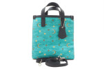 Genuine Lamb Leather Bag,Turquoise Blue Arabian Night Pattern Turkish Fabric Womens Bag,ID KCYC08,Leather Bag,Sheep Skin Leather Genuine Lamb Leather Bag,Turquoise Blue Arabian Night Pattern Turkish Fabric Womens Bag,ID KCYC08,Leather Bag,Sheep Skin Leather