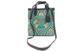 Genuine Lamb Leather Bag,Turquoise Blue Carnation Pattern Turkish Fabric Womens Bag,ID KCYC06,Leather Bag,Sheep Skin Leather Bag Genuine Lamb Leather Bag,Turquoise Blue Carnation Pattern Turkish Fabric Womens Bag,ID KCYC06,Leather Bag,Sheep Skin Leather Bag