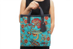 Genuine Lamb Leather Bag,Turquoise Blue Carnation Pattern Turkish Fabric Womens Bag,ID KCYC10,Leather Bag,Sheep Skin Leather Bag Genuine Lamb Leather Bag,Turquoise Blue Carnation Pattern Turkish Fabric Womens Bag,ID KCYC10,Leather Bag,Sheep Skin Leather Bag