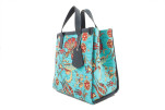 Genuine Lamb Leather Bag,Turquoise Blue Carnation Pattern Turkish Fabric Womens Bag,ID KCYC10,Leather Bag,Sheep Skin Leather Bag Genuine Lamb Leather Bag,Turquoise Blue Carnation Pattern Turkish Fabric Womens Bag,ID KCYC10,Leather Bag,Sheep Skin Leather Bag