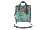 Genuine Lamb Leather Bag,Turquoise Blue Carnation Pattern Turkish Fabric Womens Bag,ID KCYC10,Leather Bag,Sheep Skin Leather Bag Genuine Lamb Leather Bag,Turquoise Blue Carnation Pattern Turkish Fabric Womens Bag,ID KCYC10,Leather Bag,Sheep Skin Leather Bag