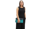 Leather Crossbody Bag,Leather Clutch Bag,ID KCYC40,Turquise Blue Arabian Night Pattern Turkish Fabric Women Bag,Lamb Leather Bag Leather Crossbody Bag,Leather Clutch Bag,ID KCYC40,Turquise Blue Arabian Night Pattern Turkish Fabric Women Bag,Lamb Leather Bag