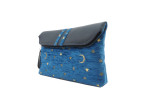 Leather Crossbody Bag, Leather Clutch Bag,ID KCYC41, Navy Blue Arabian Night Pattern Turkish Fabric Womens Bag, Lamb Leather Bag Leather Crossbody Bag, Leather Clutch Bag,ID KCYC41, Navy Blue Arabian Night Pattern Turkish Fabric Womens Bag, Lamb Leather Bag