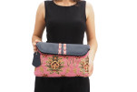 Leather Crossbody Bag,Leather Clutch Bag,ID KCYC43, Pale Pink Topkapi Palace Tulip Pattern Turkish Fabric Womens Bag,Leather Bag Leather Crossbody Bag,Leather Clutch Bag,ID KCYC43, Pale Pink Topkapi Palace Tulip Pattern Turkish Fabric Womens Bag,Leather Bag