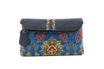 Leather Crossbody Bag,Leather Clutch Bag,ID KCYC44, Navy Blue Topkapi Palace Tulip Pattern Turkish Fabric Womens Bag,Leather Bag Leather Crossbody Bag,Leather Clutch Bag,ID KCYC44, Navy Blue Topkapi Palace Tulip Pattern Turkish Fabric Womens Bag,Leather Bag