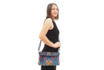 Leather Crossbody Bag,Leather Clutch Bag,ID KCYC44, Navy Blue Topkapi Palace Tulip Pattern Turkish Fabric Womens Bag,Leather Bag Leather Crossbody Bag,Leather Clutch Bag,ID KCYC44, Navy Blue Topkapi Palace Tulip Pattern Turkish Fabric Womens Bag,Leather Bag