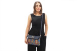 Leather Crossbody Bag, Leather Clutch Bag, ID KCYC46, Navy Blue Morocco Pattern Turkish Fabric Womens Bag,Genuine Sheep Skin Bag Leather Crossbody Bag, Leather Clutch Bag, ID KCYC46, Navy Blue Morocco Pattern Turkish Fabric Womens Bag,Genuine Sheep Skin Bag