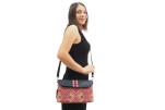 Leather Crossbody Bag,Leather Clutch Bag,ID KCYC54,Pale Pink Carnation Pattern Turkish Fabric Women Bag,Genuine Lamb Leather Bag Leather Crossbody Bag,Leather Clutch Bag,ID KCYC54,Pale Pink Carnation Pattern Turkish Fabric Women Bag,Genuine Lamb Leather Bag