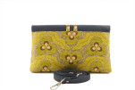 Leather Crossbody Bag, Leather Clutch Bag,ID KCYC50,Pistachio Green Tiger Eyes Pattern Fabric Women Bag,Genuine Lamb Leather Bag Leather Crossbody Bag, Leather Clutch Bag,ID KCYC50,Pistachio Green Tiger Eyes Pattern Fabric Women Bag,Genuine Lamb Leather Bag