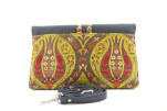 Leather Crossbody Bag, Leather Clutch Bag, ID KCYC51, Pistachio Green Morocco Pattern Fabric Women Bag, Genuine Lamb Leather Bag Leather Crossbody Bag, Leather Clutch Bag, ID KCYC51, Pistachio Green Morocco Pattern Fabric Women Bag, Genuine Lamb Leather Bag