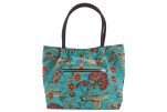 Fabric Woman Hand Bag, Turquoise Blue Caucasus Carnation Carnation Pattern Turkish Fabric Bag, ID KCYC62, Genuine Sheep Skin Bag Fabric Woman Hand Bag, Turquoise Blue Caucasus Carnation Carnation Pattern Turkish Fabric Bag, ID KCYC62, Genuine Sheep Skin Bag