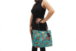 Fabric Woman Hand Bag, Turquoise Blue Caucasus Carnation Carnation Pattern Turkish Fabric Bag, ID KCYC62, Genuine Sheep Skin Bag Fabric Woman Hand Bag, Turquoise Blue Caucasus Carnation Carnation Pattern Turkish Fabric Bag, ID KCYC62, Genuine Sheep Skin Bag