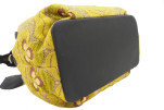 Fabric Woman Hand Bag, Pistachio Green Tiger Eyes Pattern Turkish Fabric Woman Bag, ID KCYC28, Genuine Sheep Skin Leather Bag Fabric Woman Hand Bag, Pistachio Green Tiger Eyes Pattern Turkish Fabric Woman Bag, ID KCYC28, Genuine Sheep Skin Leather Bag