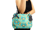 Fabric Woman Hand Bag, Turquoise Blue Tiger Eyes Pattern Turkish Fabric Bag, ID KCYC22, Woman Bag,Genuine Sheep Skin Leather Bag Fabric Woman Hand Bag, Turquoise Blue Tiger Eyes Pattern Turkish Fabric Bag, ID KCYC22, Woman Bag,Genuine Sheep Skin Leather Bag