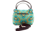 Fabric Woman Hand Bag, Turquoise Blue Tiger Eyes Pattern Turkish Fabric Bag, ID KCYC22, Woman Bag,Genuine Sheep Skin Leather Bag Fabric Woman Hand Bag, Turquoise Blue Tiger Eyes Pattern Turkish Fabric Bag, ID KCYC22, Woman Bag,Genuine Sheep Skin Leather Bag