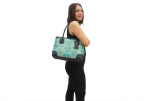 Fabric Woman Hand Bag, Turquoise Blue Tiger Eyes Turkish Fabric Bag, ID KCYC89, Lamb Leather Bag, Genuine Sheep Skin Leather Bag Fabric Woman Hand Bag, Turquoise Blue Tiger Eyes Turkish Fabric Bag, ID KCYC89, Lamb Leather Bag, Genuine Sheep Skin Leather Bag