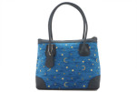 Fabric Woman Hand Bag, Navy Blue Arabian Night Pattern Turkish Fabric Bag, ID KCYC82, Lamb Leather Bag, Genuine Sheep Skin Bag Fabric Woman Hand Bag, Navy Blue Arabian Night Pattern Turkish Fabric Bag, ID KCYC82, Lamb Leather Bag, Genuine Sheep Skin Bag