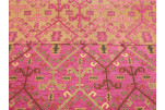 Upholstery Fabric, Kilim Design Fabric, Turkish Mazenda Pink Kilim Pattern Fabric, Turkish Fabric By the Yards, Bohemian Fabric Upholstery Fabric, Kilim Design Fabric, Turkish Mazenda Pink Kilim Pattern Fabric, Turkish Fabric By the Yards, Bohemian Fabric