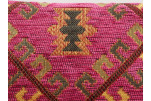 Upholstery Fabric, Kilim Design Fabric, Turkish Mazenda Pink Kilim Pattern Fabric, Turkish Fabric By the Yards, Bohemian Fabric Upholstery Fabric, Kilim Design Fabric, Turkish Mazenda Pink Kilim Pattern Fabric, Turkish Fabric By the Yards, Bohemian Fabric