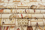 Upholstery Fabric, Turkish Fabric By the Meter, By the Yard, Beige Dream Pattern Jacquard Chenille Upholstery Fabric Upholstery Fabric, Turkish Fabric By the Meter, By the Yard, Beige Dream Pattern Jacquard Chenille Upholstery Fabric