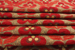 Upholstery Fabric, Turkish Fabric By the Meter, By the Yard, Red Tiger Eye Pattern Jacquard Chenille Upholstery Fabric Upholstery Fabric, Turkish Fabric By the Meter, By the Yard, Red Tiger Eye Pattern Jacquard Chenille Upholstery Fabric