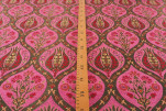 Upholstery Fabric, Turkish Fabric By the Meter, By the Yard, Pink Tulip Pattern Jacquard Chenille Upholstery Fabric Upholstery Fabric, Turkish Fabric By the Meter, By the Yard, Pink Tulip Pattern Jacquard Chenille Upholstery Fabric