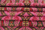 Upholstery Fabric, Turkish Fabric By the Meter, By the Yard, Pink Tulip Pattern Jacquard Chenille Upholstery Fabric Upholstery Fabric, Turkish Fabric By the Meter, By the Yard, Pink Tulip Pattern Jacquard Chenille Upholstery Fabric
