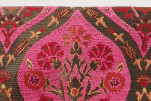 Upholstery Fabric, Turkish Fabric By the Meter, By the Yard, Pink Tulip Pattern Jacquard Chenille Upholstery Fabric Upholstery Fabric, Turkish Fabric By the Meter, By the Yard, Pink Tulip Pattern Jacquard Chenille Upholstery Fabric
