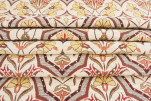 Upholstery Fabric, Turkish Fabric By the Meter, By the Yard, Beige Carnation Pattern Jacquard Chenille Upholstery Fabric Upholstery Fabric, Turkish Fabric By the Meter, By the Yard, Beige Carnation Pattern Jacquard Chenille Upholstery Fabric