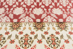 Upholstery Fabric, Turkish Fabric By the Meter, By the Yard, Beige Tulip Pattern Chenille Upholstery Fabric Upholstery Fabric, Turkish Fabric By the Meter, By the Yard, Beige Tulip Pattern Chenille Upholstery Fabric