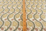 Upholstery Fabric, Turkish Fabric By the Meter,By the Yard, Beige Tulip Pattern Jacquard Chenille Upholstery Fabric Upholstery Fabric, Turkish Fabric By the Meter,By the Yard, Beige Tulip Pattern Jacquard Chenille Upholstery Fabric
