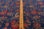 Upholstery Fabric, Chenille Fabric, Turkish Dark Navy Blue Carnation Pattern Fabric, Turkish Fabric By the Yard, Jacquard Fabric Upholstery Fabric, Chenille Fabric, Turkish Dark Navy Blue Carnation Pattern Fabric, Turkish Fabric By the Yard, Jacquard Fabric