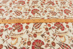 Upholstery Fabric, Chenille Fabric, Turkish Beige Carnation Pattern Fabric, Turkish Fabric By the Yard, Bohemian Jacquard Fabric Upholstery Fabric, Chenille Fabric, Turkish Beige Carnation Pattern Fabric, Turkish Fabric By the Yard, Bohemian Jacquard Fabric