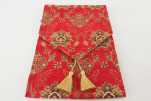 Table Runner, Red Topkapi Palace Tulip Pattern Turkish Jacquard Fabric Table Runner, Fabric Table Linens, Chenille Table Runner Table Runner, Red Topkapi Palace Tulip Pattern Turkish Jacquard Fabric Table Runner, Fabric Table Linens, Chenille Table Runner