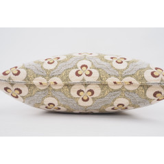 Fabric Pillow,Fabric Pillow 20x20,Beige Tiger Eyes Pattern Turkish Jacquard Fabric Pillow Cover,Throw Pillow,Lumbar Pillows