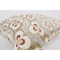 Fabric Pillow,Fabric Pillow 20x20,Beige Tiger Eyes Pattern Turkish Jacquard Fabric Pillow Cover,Throw Pillow,Lumbar Pillows