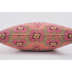 Fabric Pillow,Fabric Pillow 20x20,Pale Pink Tiger Eyes Pattern Turkish Jacquard Fabric Pillow Cover,Throw Pillow,Lumbar Pillows