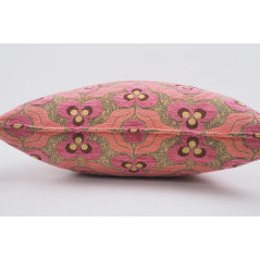 Fabric Pillow,Fabric Pillow 20x20,Pale Pink Tiger Eyes Pattern Turkish Jacquard Fabric Pillow Cover,Throw Pillow,Lumbar Pillows