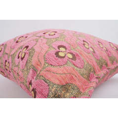 Fabric Pillow,Fabric Pillow 20x20,Pale Pink Tiger Eyes Pattern Turkish Jacquard Fabric Pillow Cover,Throw Pillow,Lumbar Pillows