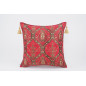Fabric Pillow, Fabric Pillow 20x20, Red Morocco Pattern Turkish Jacquard Fabric Pillow Cover, Chenille Lumber Pillow,Sofa Pillow Fabric Pillow, Fabric Pillow 20x20, Red Morocco Pattern Turkish Jacquard Fabric Pillow Cover, Chenille Lumber Pillow,Sofa Pillow