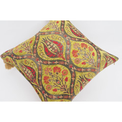 Fabric Pillow,Fabric Pillow 20x20,Pistachio Green Morocco Pattern Turkish Jacquard Fabric Pillow Cover,Lumber Pillow,Sofa Pillow