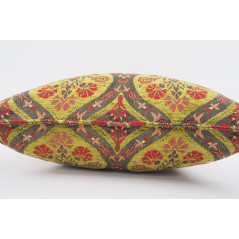 Fabric Pillow,Fabric Pillow 20x20,Pistachio Green Morocco Pattern Turkish Jacquard Fabric Pillow Cover,Lumber Pillow,Sofa Pillow