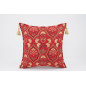 Fabric Pillow,Fabric Pillow 20x20, Red Carnation Pattern Turkish Jacquard Fabric Pillow Cover, Throw Pillow Case, Lumbar Pillows Fabric Pillow,Fabric Pillow 20x20, Red Carnation Pattern Turkish Jacquard Fabric Pillow Cover, Throw Pillow Case, Lumbar Pillows