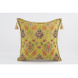 Fabric Pillow, Fabric Pillow 20x20, Pistachio Green Topkapi Palace Tulip Pattern Turkish Jacquard Fabric Pillow, Chenille Pillow Fabric Pillow, Fabric Pillow 20x20, Pistachio Green Topkapi Palace Tulip Pattern Turkish Jacquard Fabric Pillow, Chenille Pillow