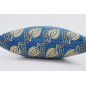 Fabric Pillow,Fabric Pillow 20x20,Navy Blue Water Line Tulip Pattern Turkish Jacquard Fabric Pillow,Accent Pillow, Lumber Pillow Fabric Pillow,Fabric Pillow 20x20,Navy Blue Water Line Tulip Pattern Turkish Jacquard Fabric Pillow,Accent Pillow, Lumber Pillow