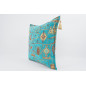 Fabric Pillow,Fabric Pillow 20x20,Turquoise Blue Turkish Dream Pattern Turkish Chenille Fabric Pillow,Decorative Bohemian Pillow Fabric Pillow,Fabric Pillow 20x20,Turquoise Blue Turkish Dream Pattern Turkish Chenille Fabric Pillow,Decorative Bohemian Pillow